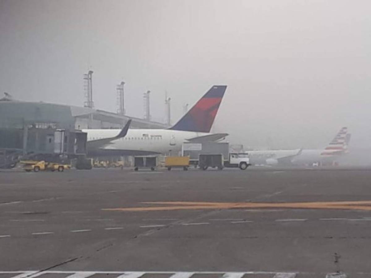Guatemala: Aeropuerto La Aurora suspende operaciones por niebla