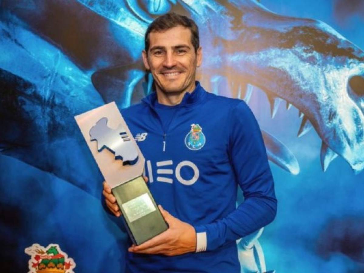 Iker Casillas sigue sumando premios individuales
