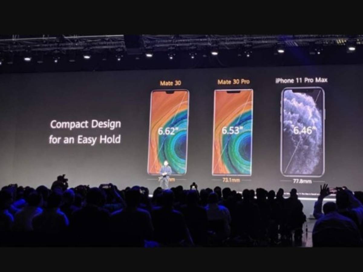 Huawei presenta Mate 30 sin Android a pleno rendimiento