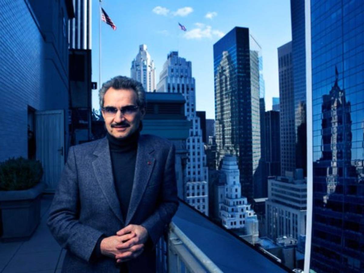 Príncipe saudita Alwaleed donará toda su fortuna: US$32.000 M