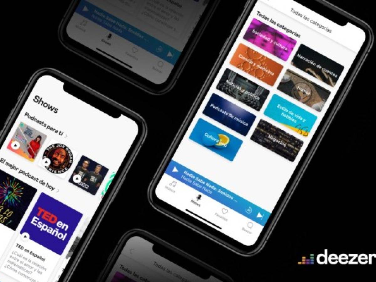 Deezer lanza sus podcasts en Sudamérica y el Caribe