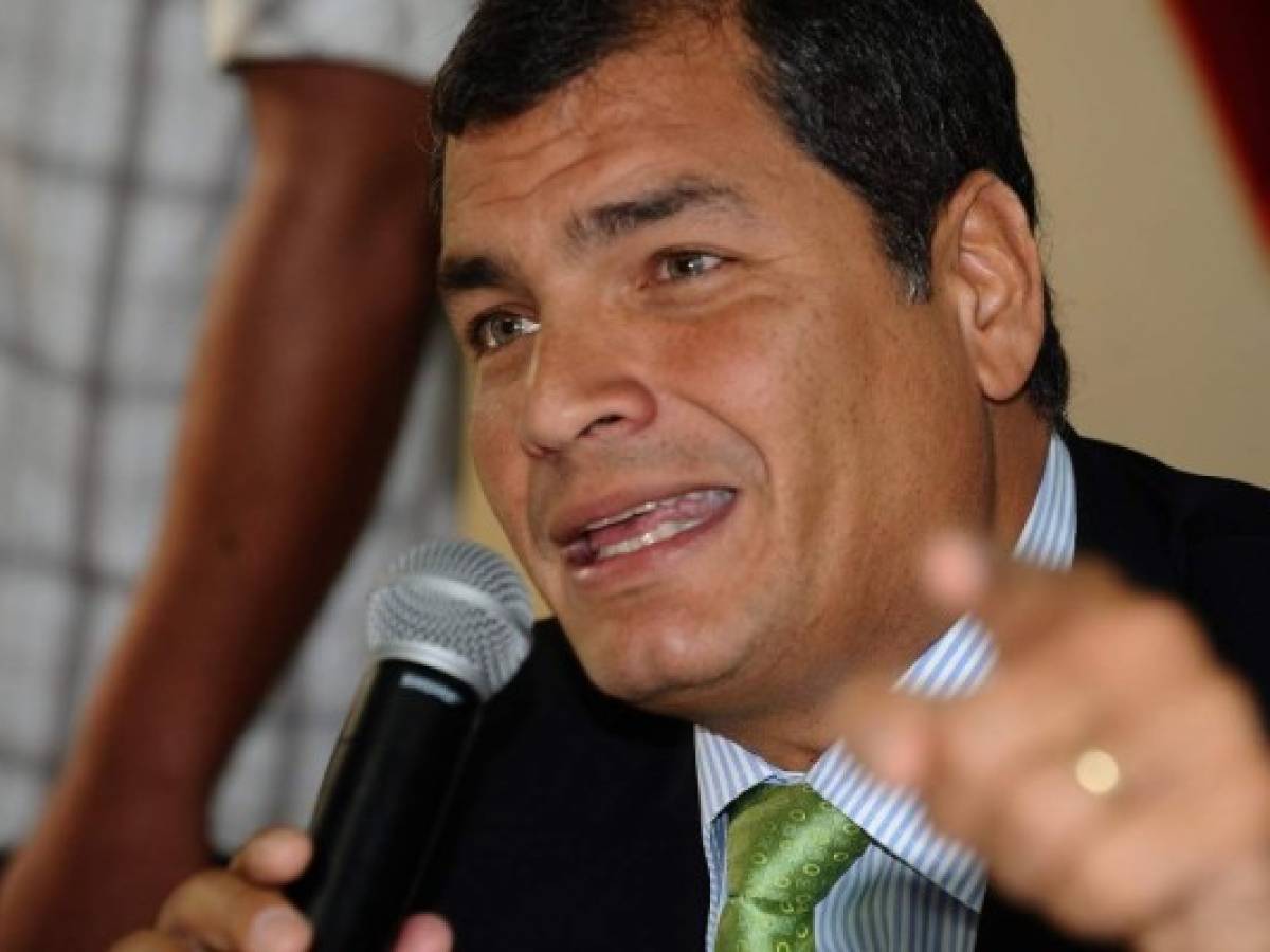 Correa: 'Se vienen tiempos duros para la izquierda”