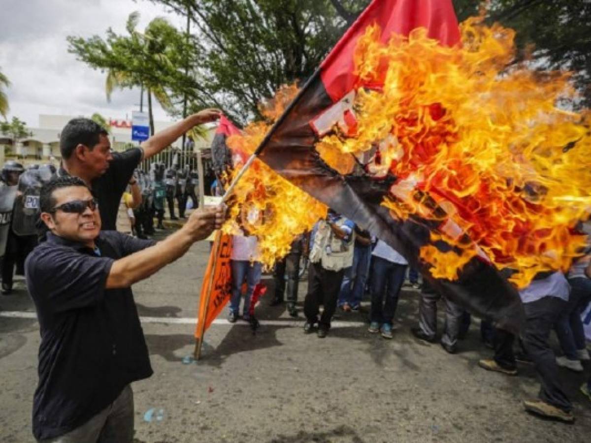 Sube tono de las protestas por elecciones limpias en Nicaragua
