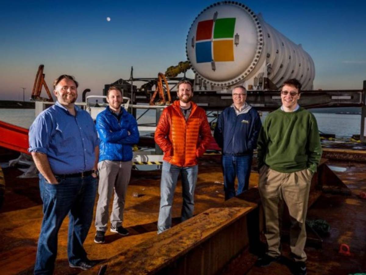 Microsoft sumerge un centro de datos en el mar para ahorrar energía