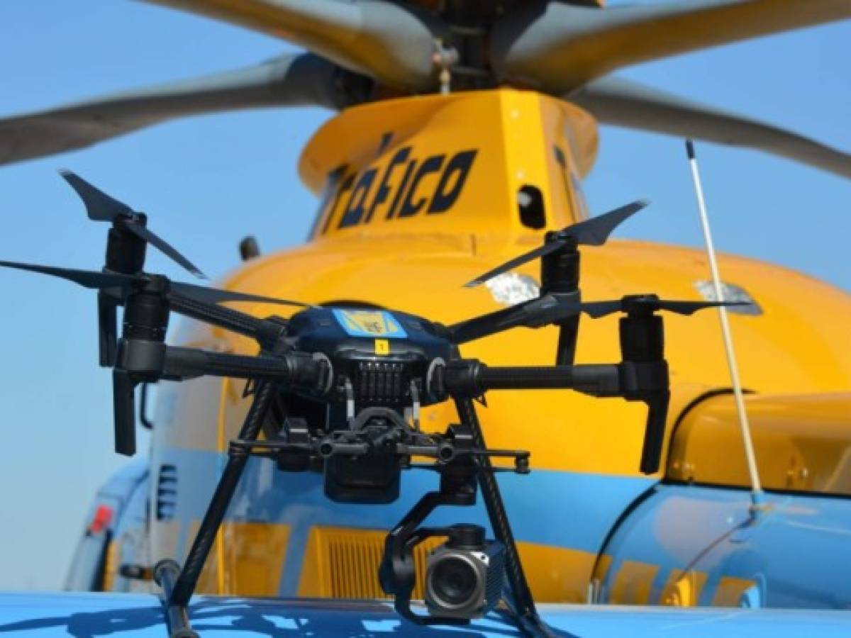 España usa drones para sancionar a conductores imprudentes