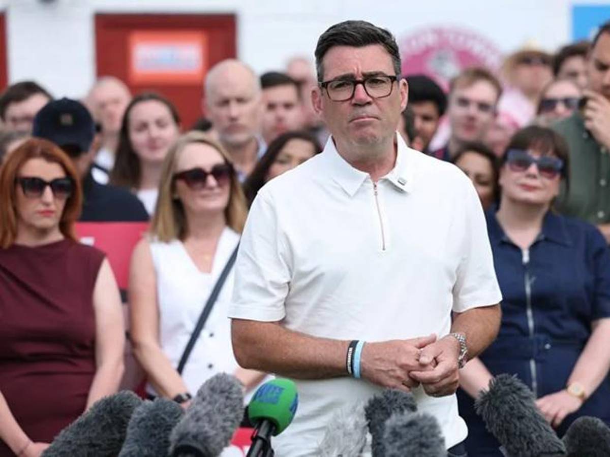 <b>Andy Burnham, candidato laborista que busca suceder a Starmer. (Foto: EFE)</b>