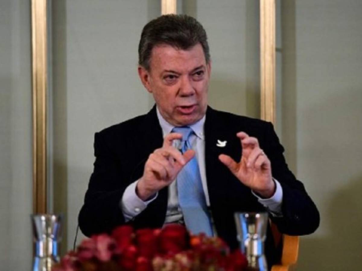 Santos: Nobel de la Paz fue 'enorme impulso' para nuevo acuerdo de paz