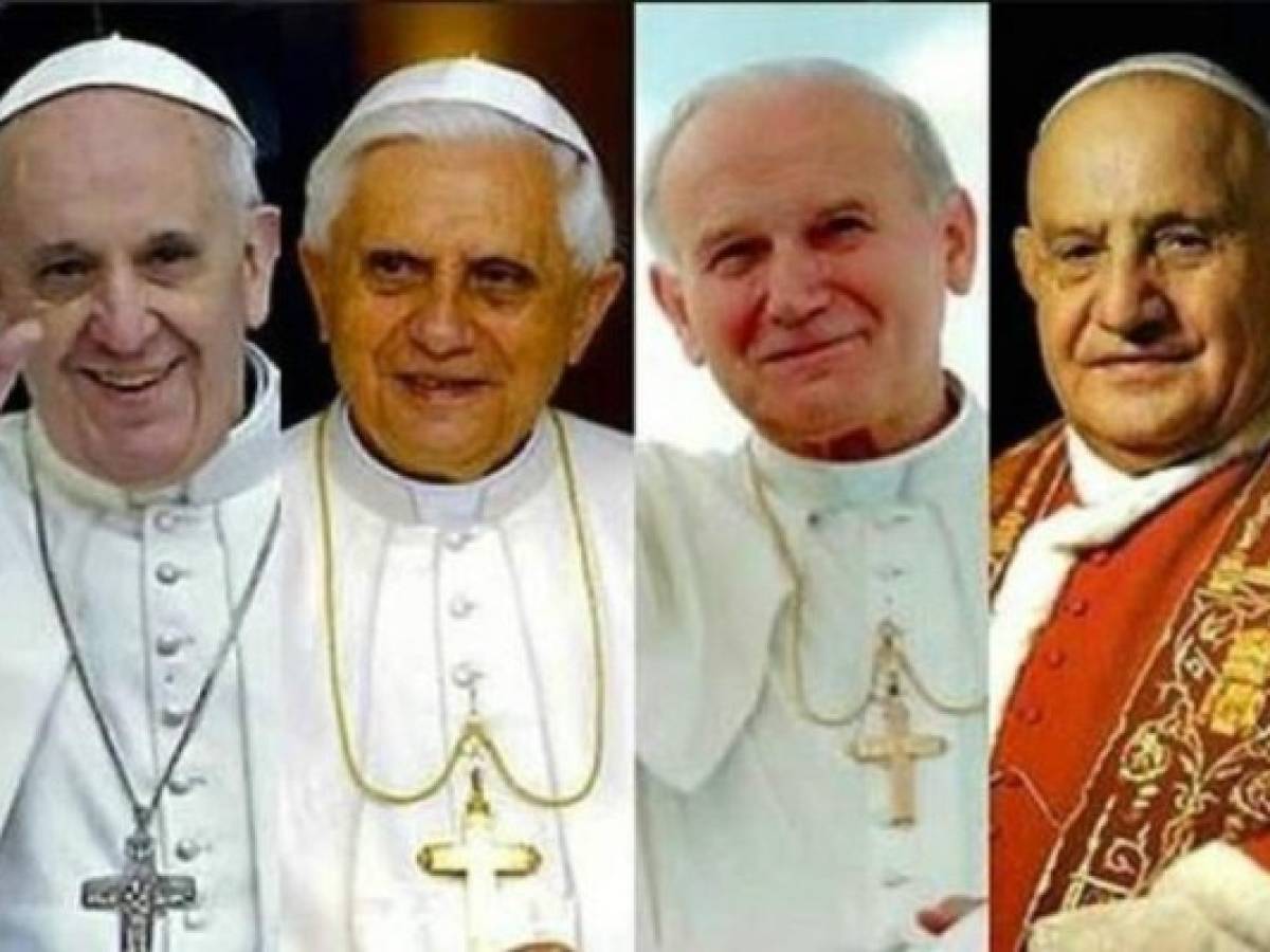 Francisco canoniza a dos papas que resistieron las tragedias del siglo XX