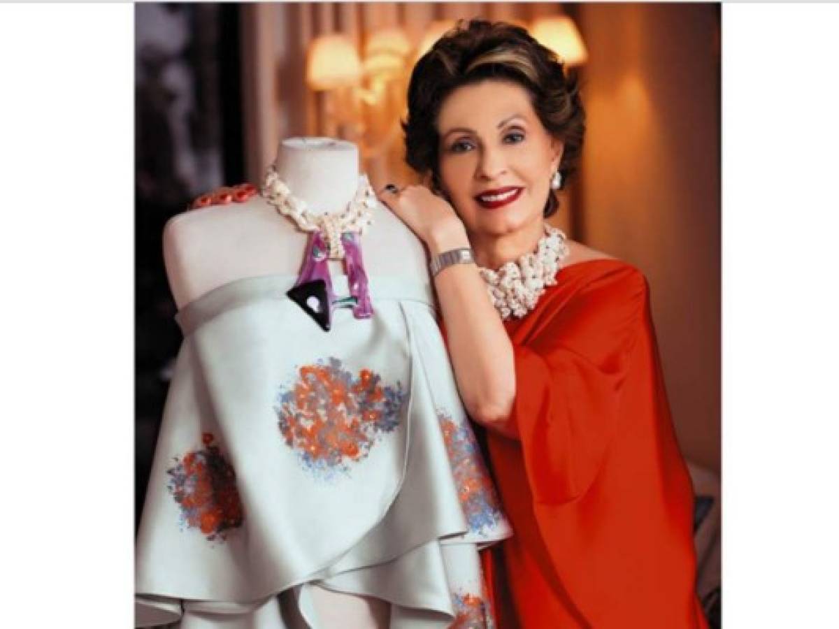 Bonnie de García, una hondureña amante del arte