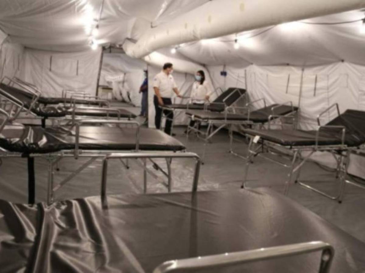 Honduras adquiere siete hospitales móviles para asistir a pacientes con coronavirus