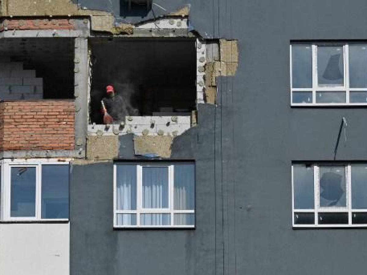 La defensa antiaérea ucraniana derribó misiles rusos sobre Kiev