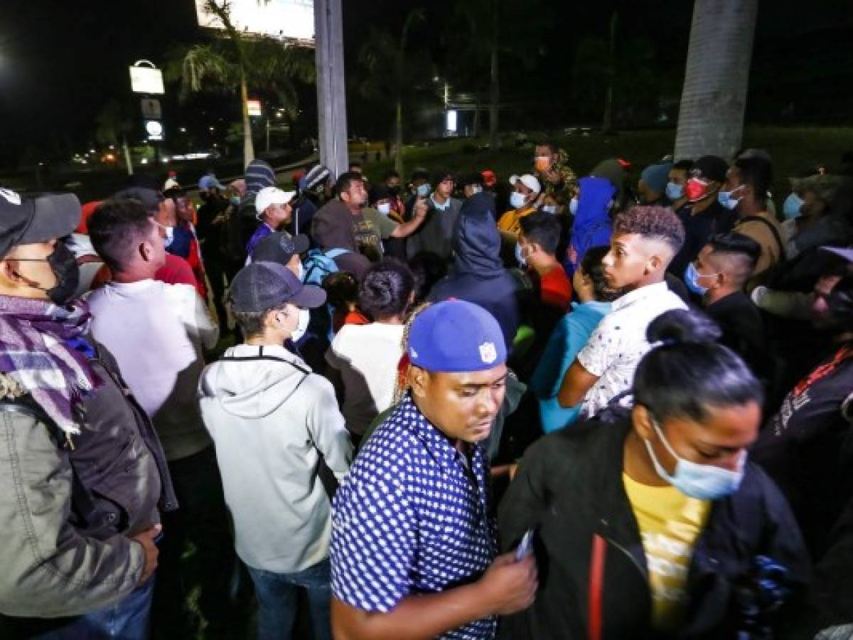 Sale nueva caravana de migrantes de Honduras hacia EEUU