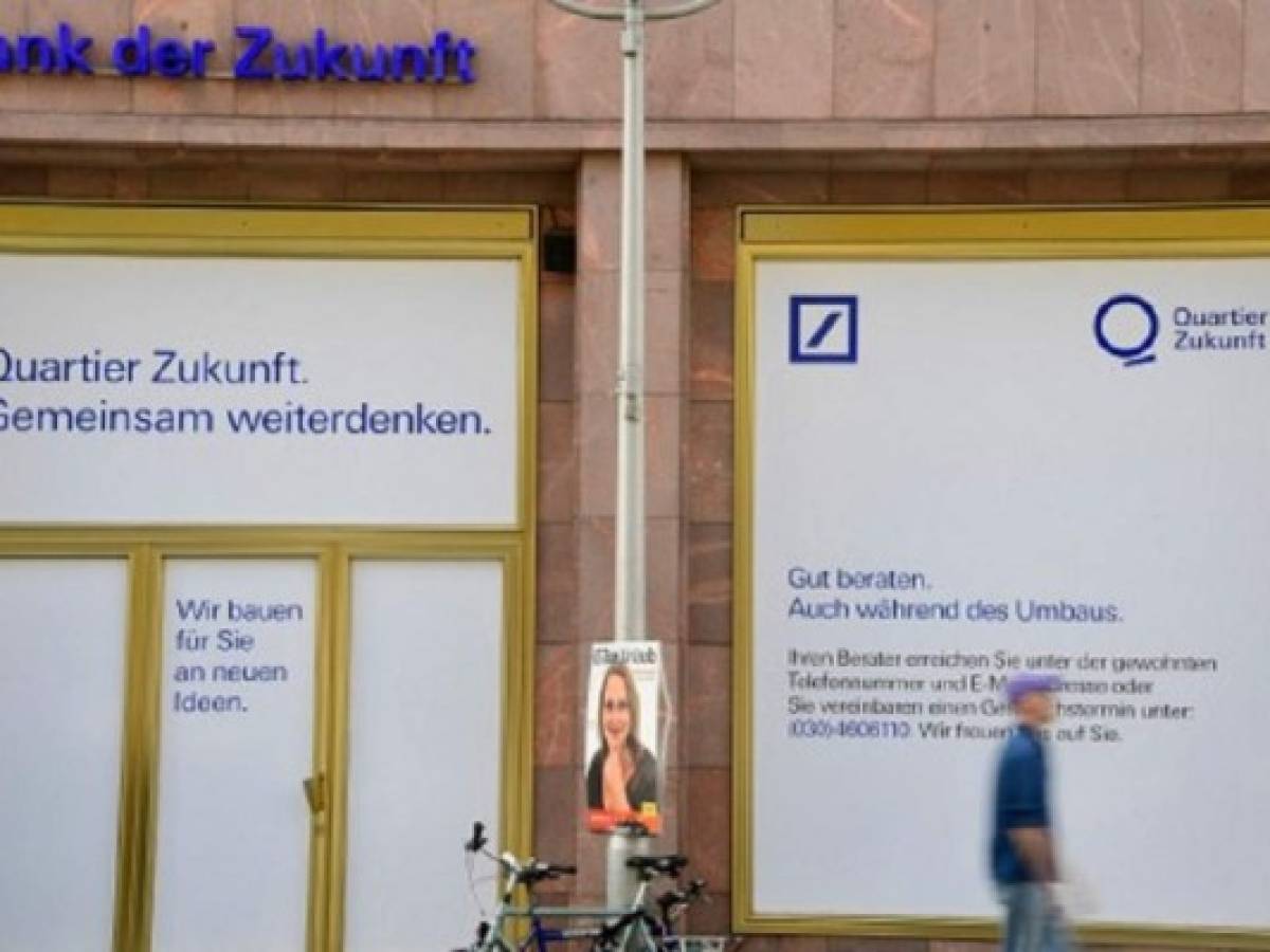 Caída de Deutsche Bank arrastra a bancos europeos