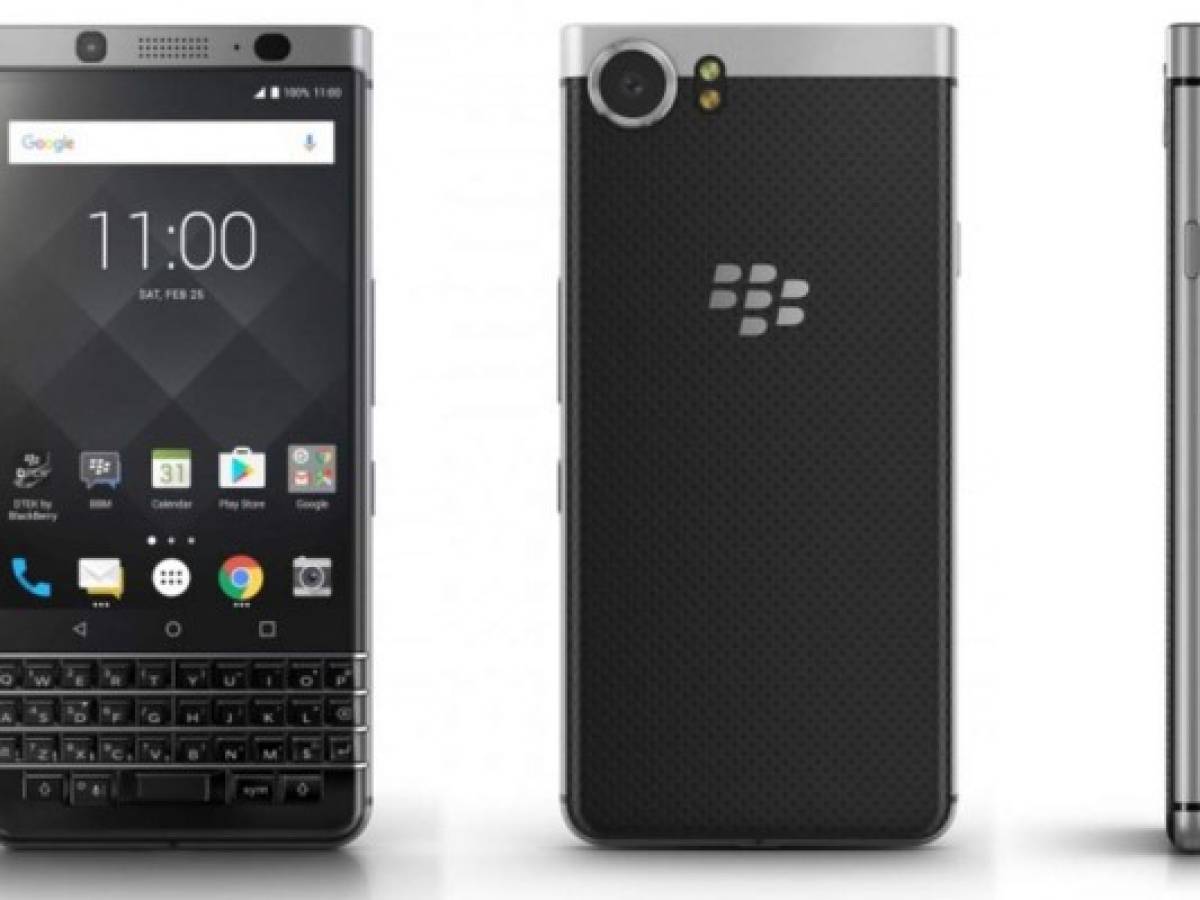 MWC2017: BlackBerry presentó KEYone (su clásico teclado físico regresa)