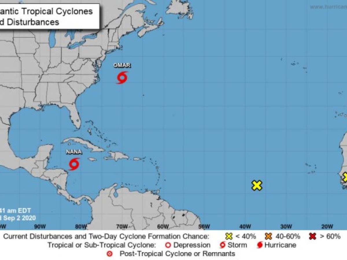 El Salvador declara alerta preventiva ante lluvias de tormenta Nana