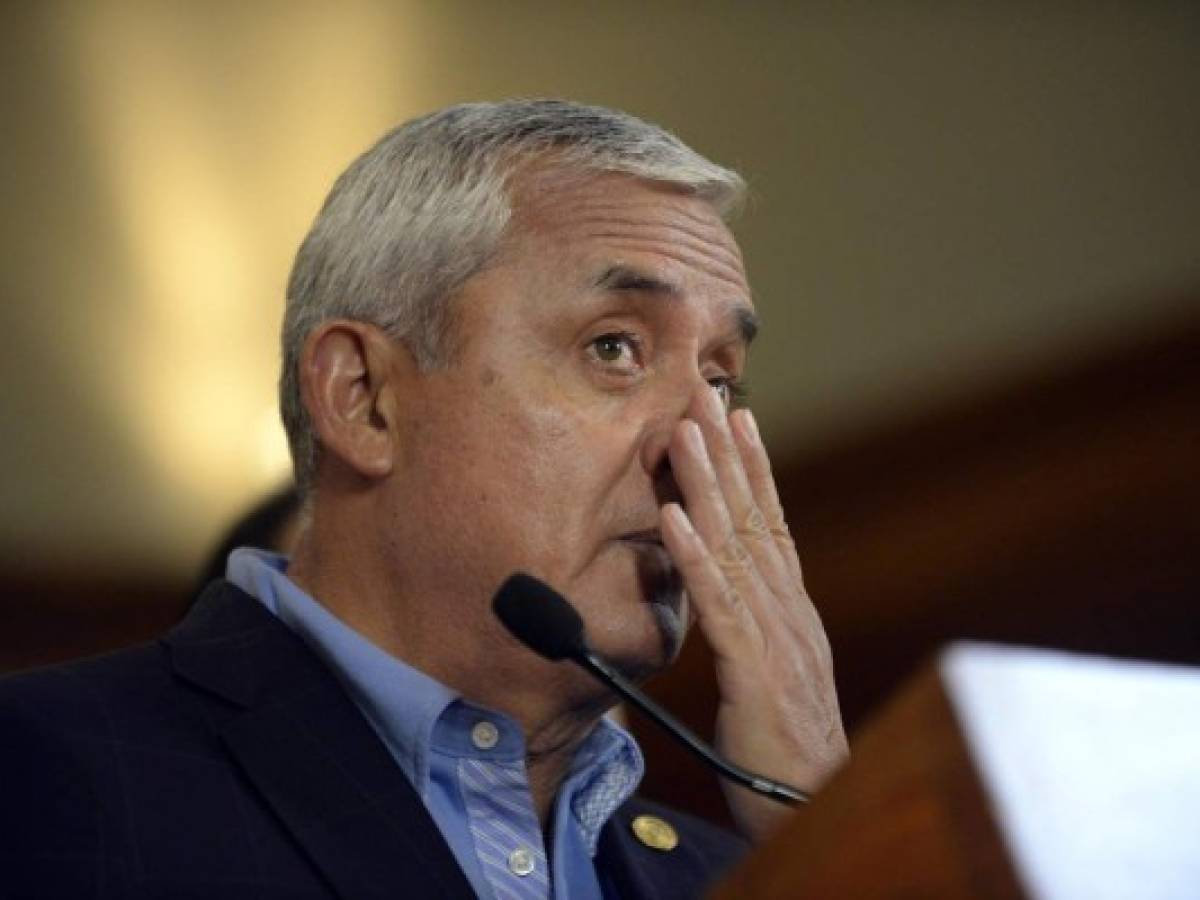 Noches de insomnio para el Presidente Pérez Molina