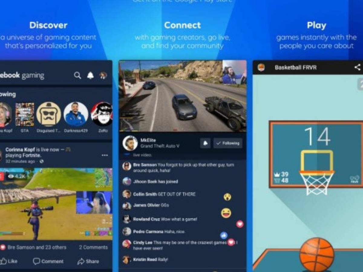 Facebook lanza una aplicación para transmisión en vivo de videojuegos