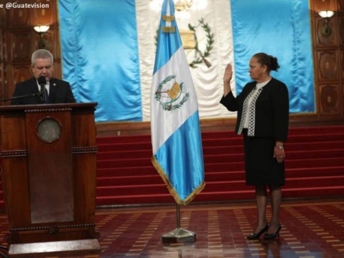 Guatemala: María Consuelo Porras jura como Fiscal General