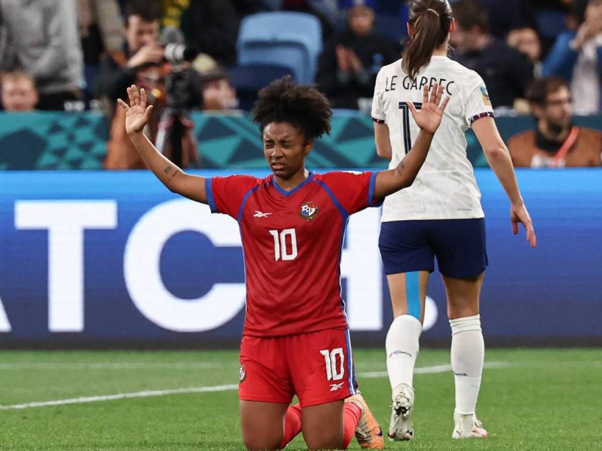 Tres panameñas por primera vez en la tabla de goleadoras de un Mundial femenino