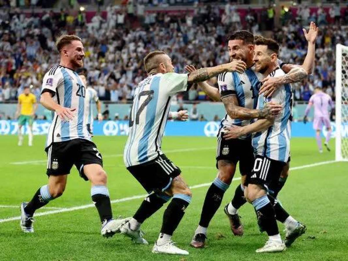 Argentina gana a Australia y se enfrentará a Países Bajos en cuartos del Mundial