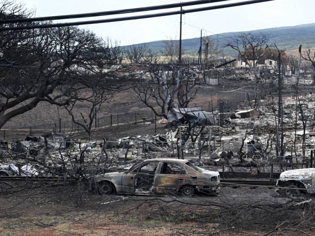 Condado de Maui demanda compañía eléctrica por letal incendio en Hawái