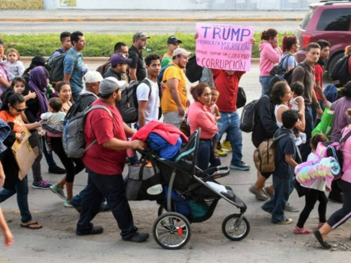 Unicef: Unos 2.300 niños viajan en caravana migrante