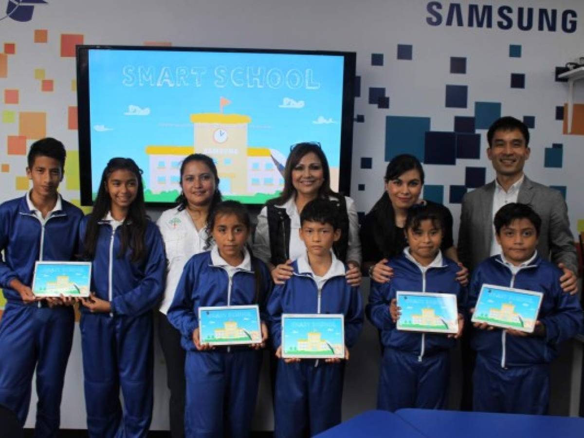 CBC y Samsung abren escuela interactiva en Guatemala