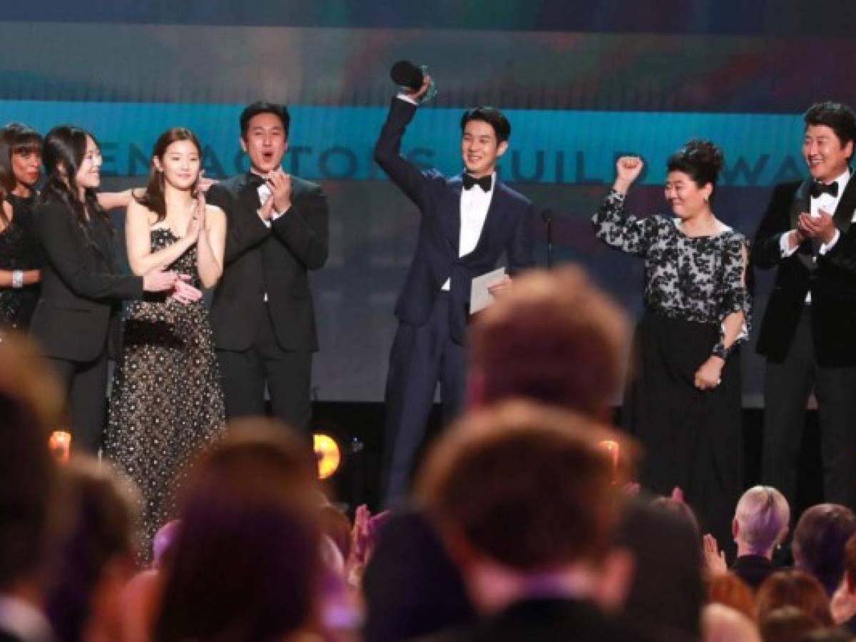 Comedia surcoreana 'Parasite' se alza con premio máximo del Sindicato de Actores