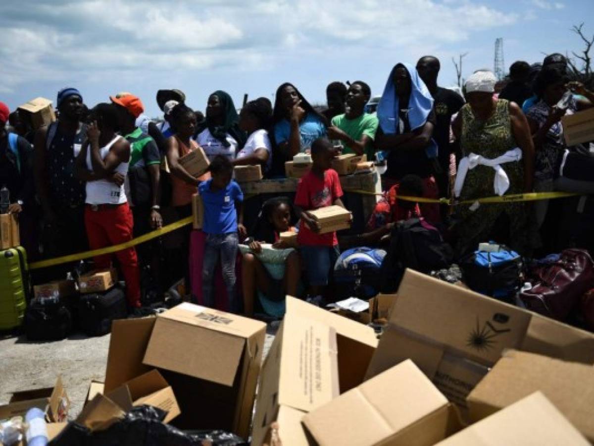 Bahamas vive una crisis humanitaria tras el embate del huracán Dorian