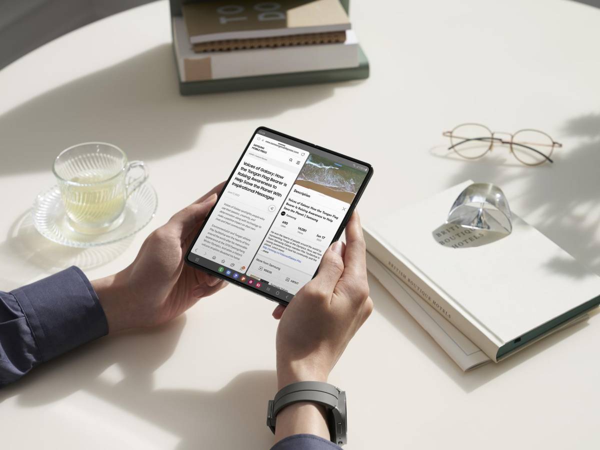 Galaxy Z Fol4: El smartphone multitarea de gama alta