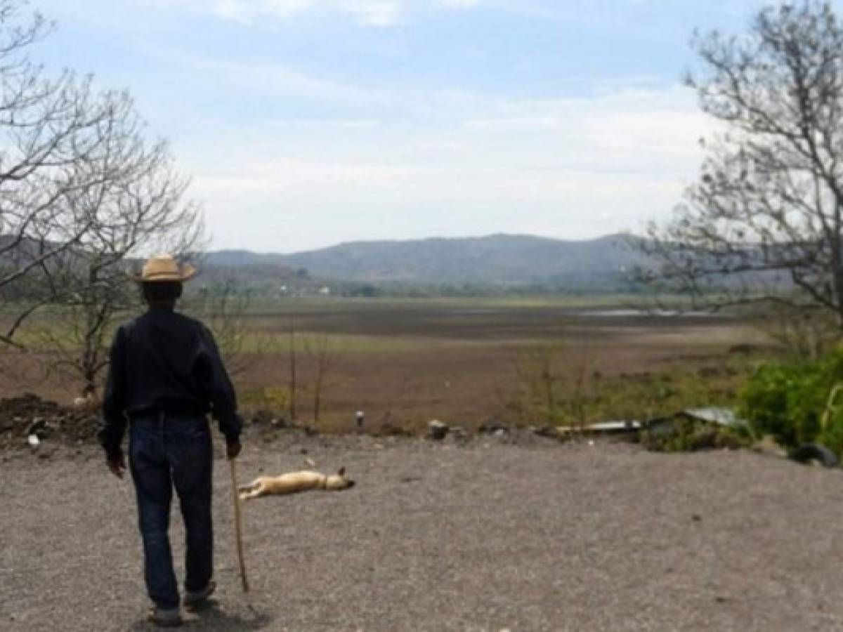 Cambio climático causa hambre en Centroamérica (y deseca una laguna)