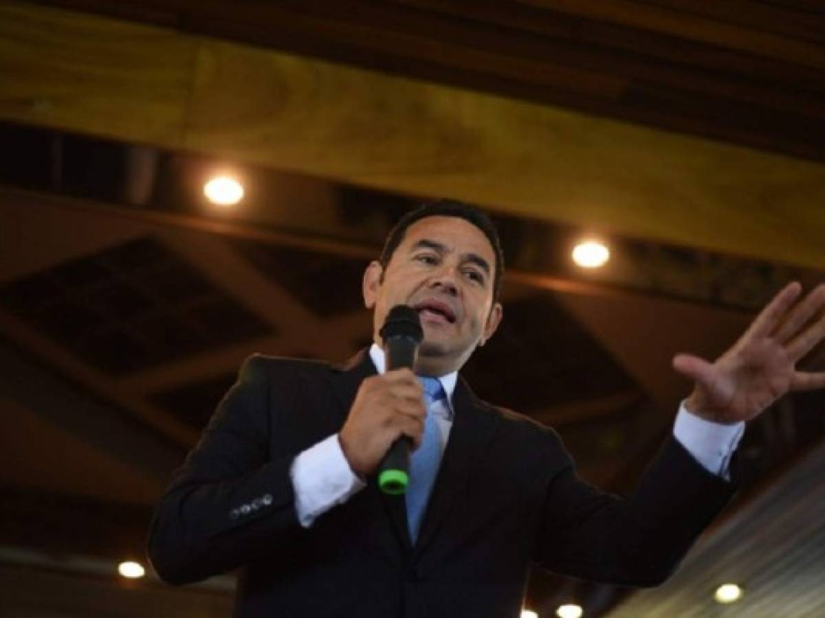 Guatemala: Jimmy Morales donará 60% del salario