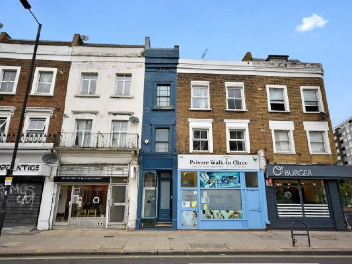 La más estrecha casa de Londres se vende por un millón de euros