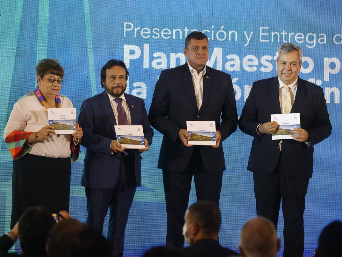BCIE entrega el Plan Maestro para Región Trifinio, a El Salvador, Guatemala y Honduras