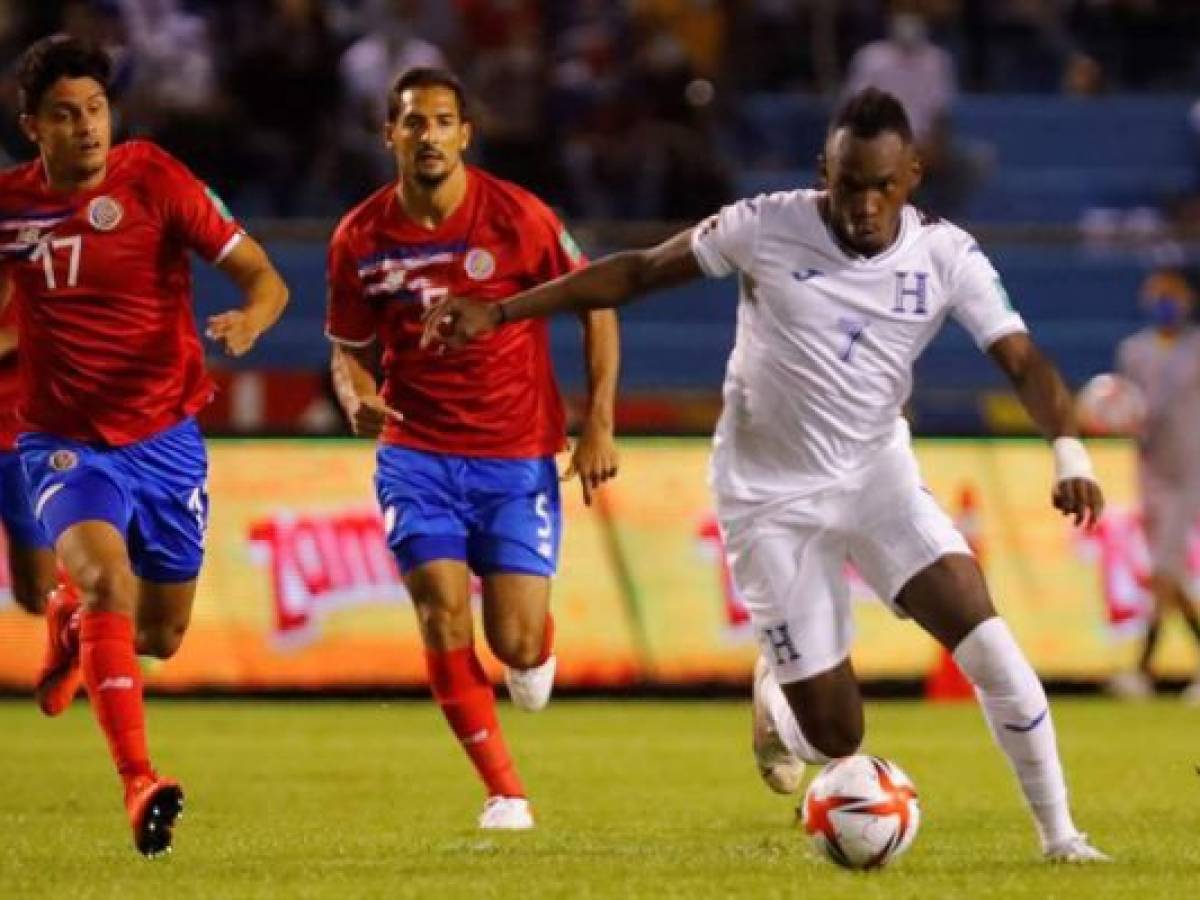Honduras y Costa Rica empatan 0-0 en premundial de Concacaf hacia Catar-2022