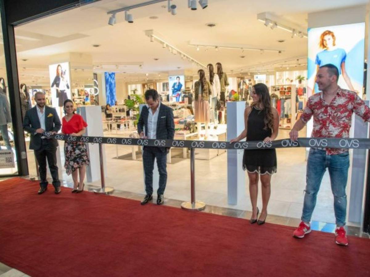 Marca de moda italiana OVS llega a Guatemala