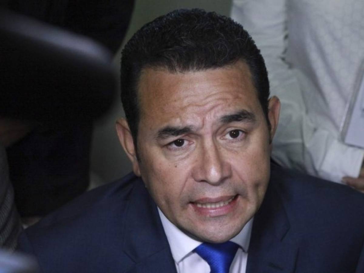 'Fiscalía y Cicig certificarán a funcionarios', anticipó Morales