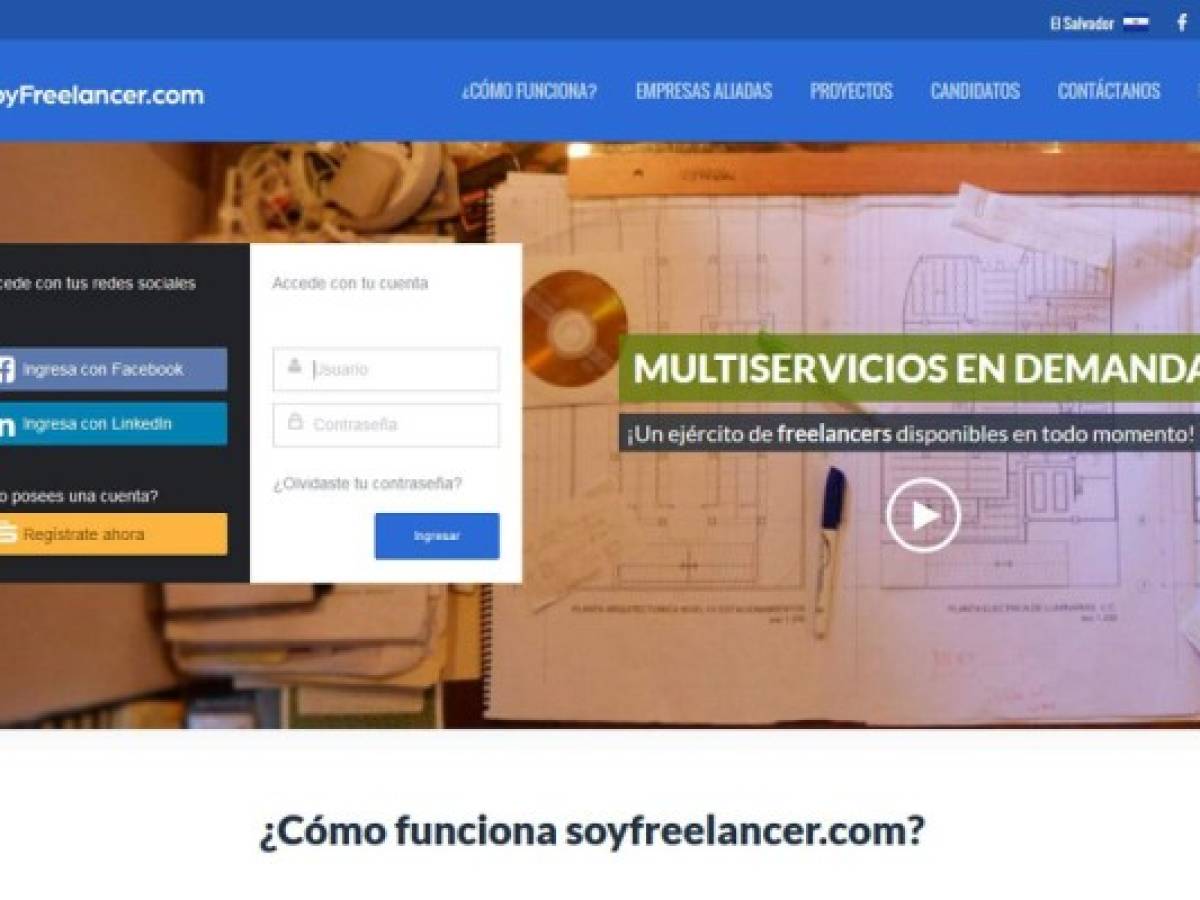 Nace SoyFreelancer, plataforma para trabajo independiente de El Salvador
