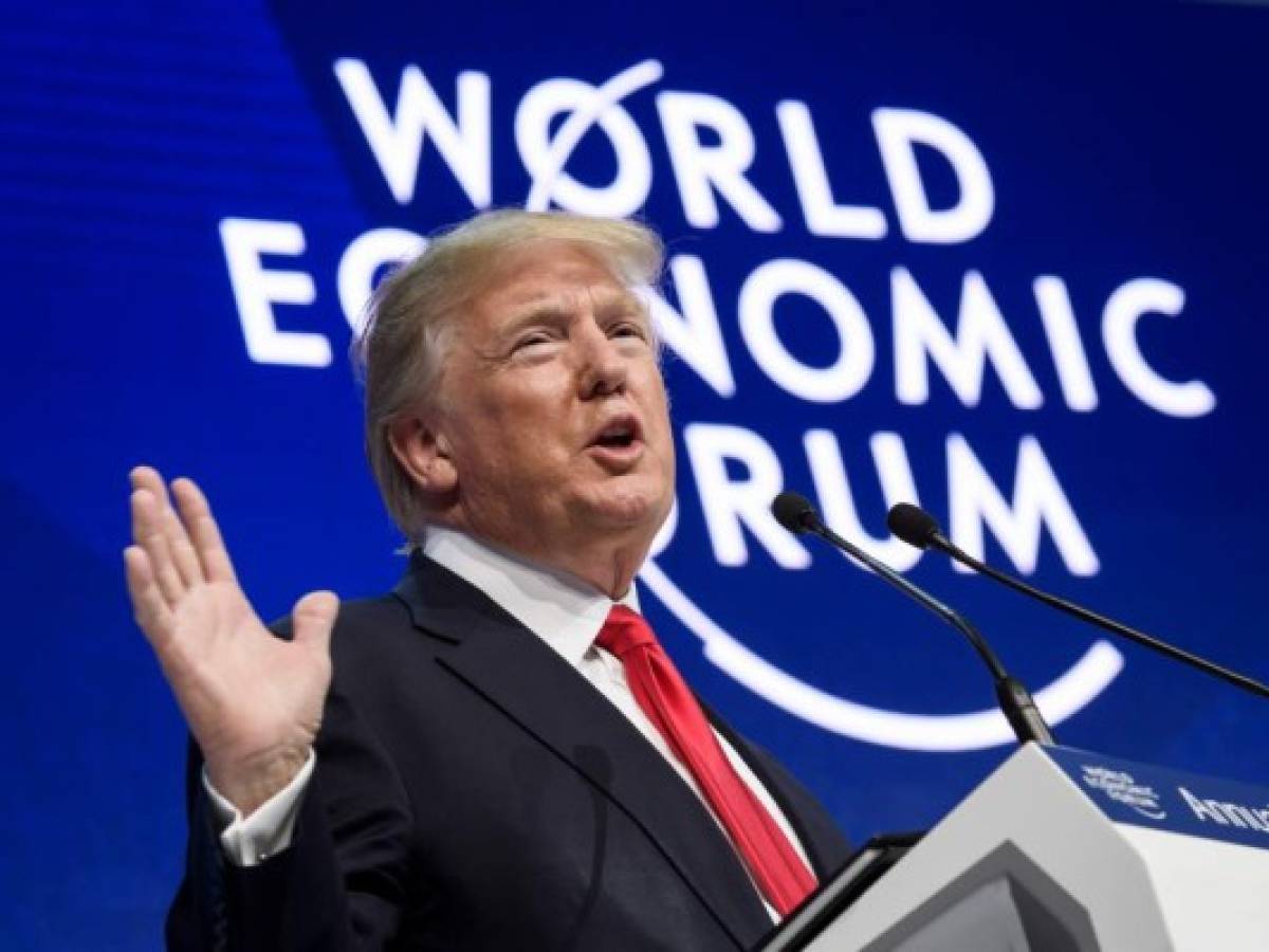Trump confirma que asistirá al Foro Económico Mundial de Davos