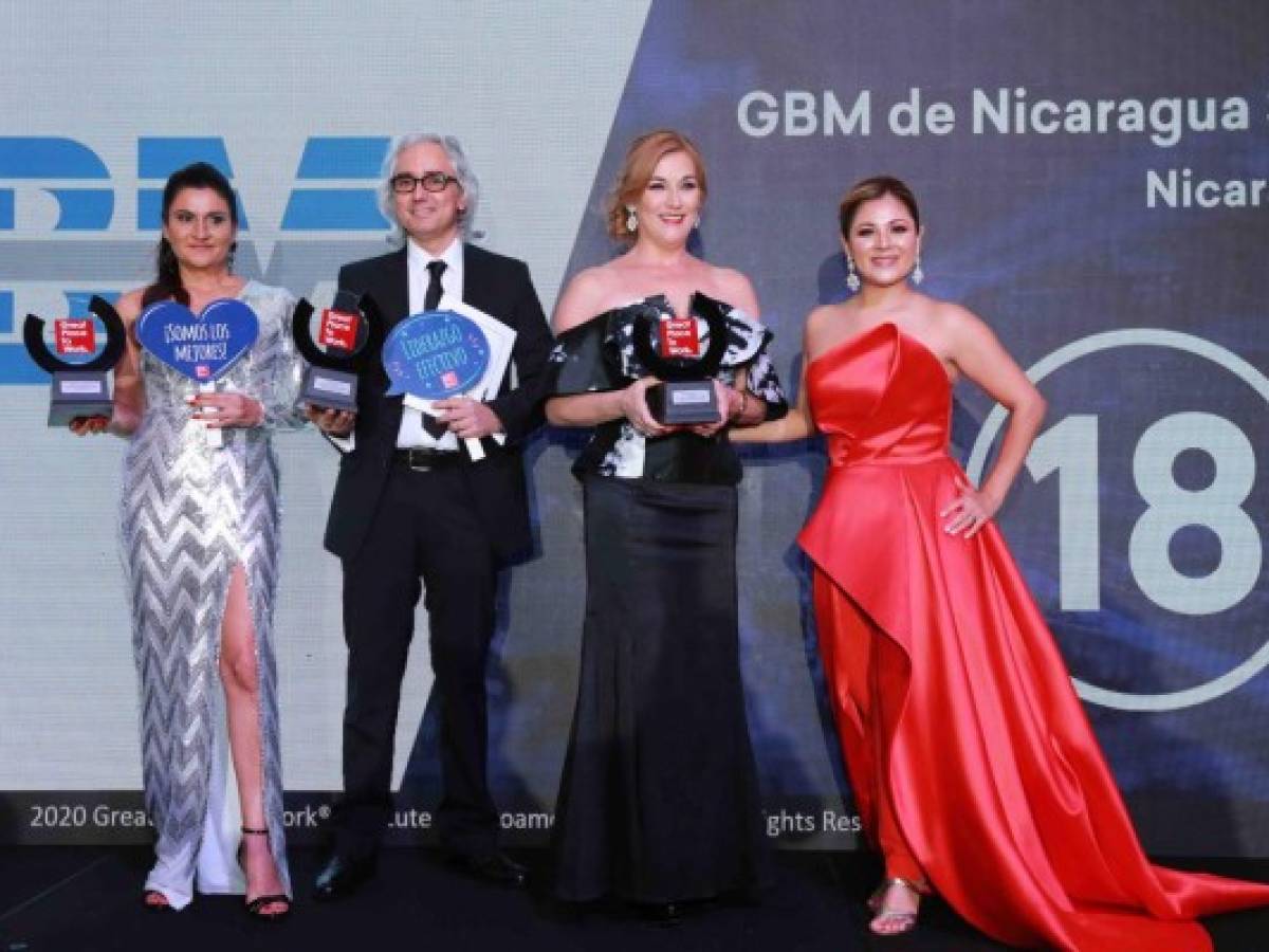 FOTOGALERÍA: Así se vivió la gala de Los Mejores Lugares para Trabajar en Centroamérica 2020