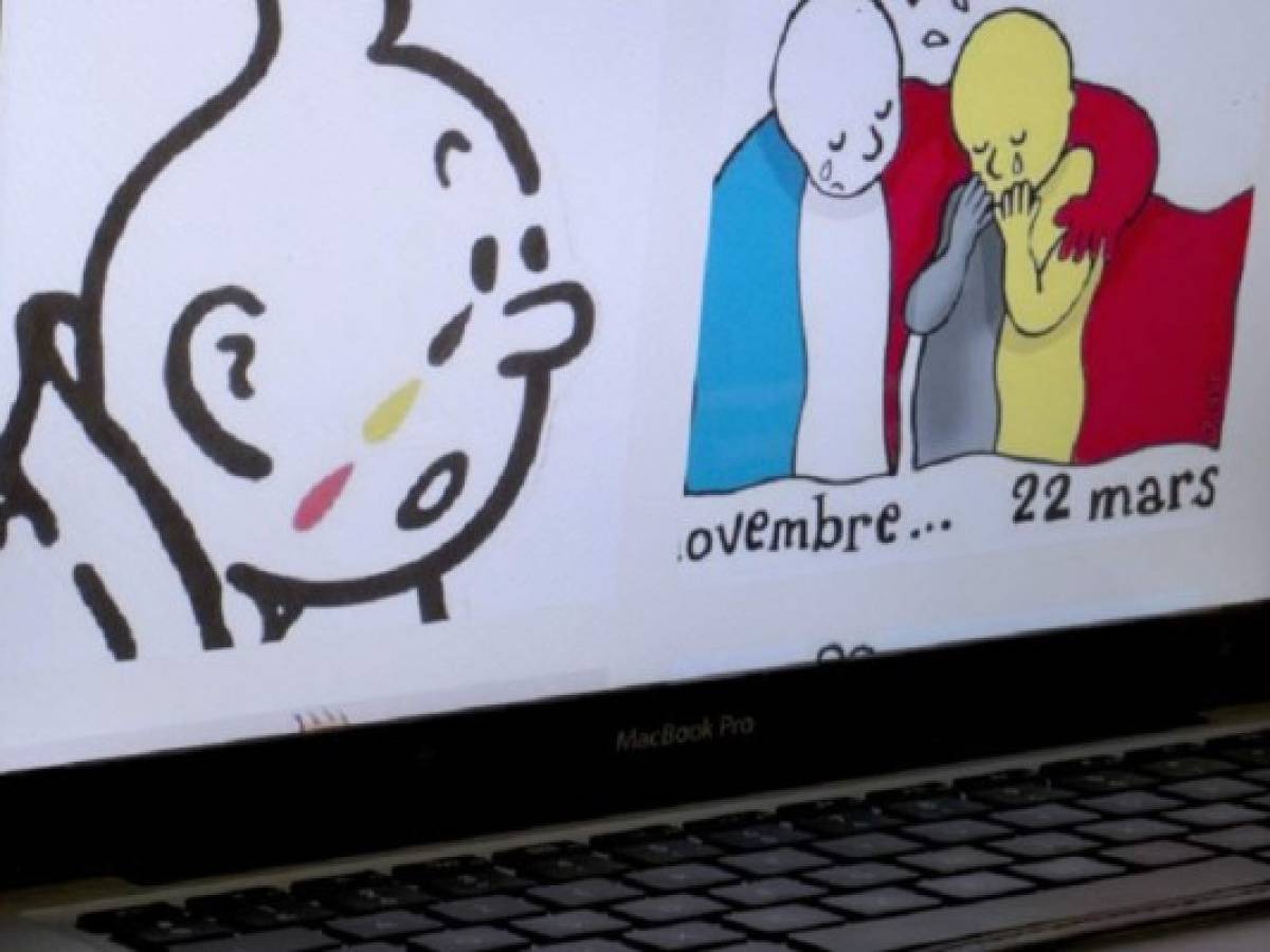 Lágrimas de Tintín se multiplican en las redes sociales tras atentados de Bruselas