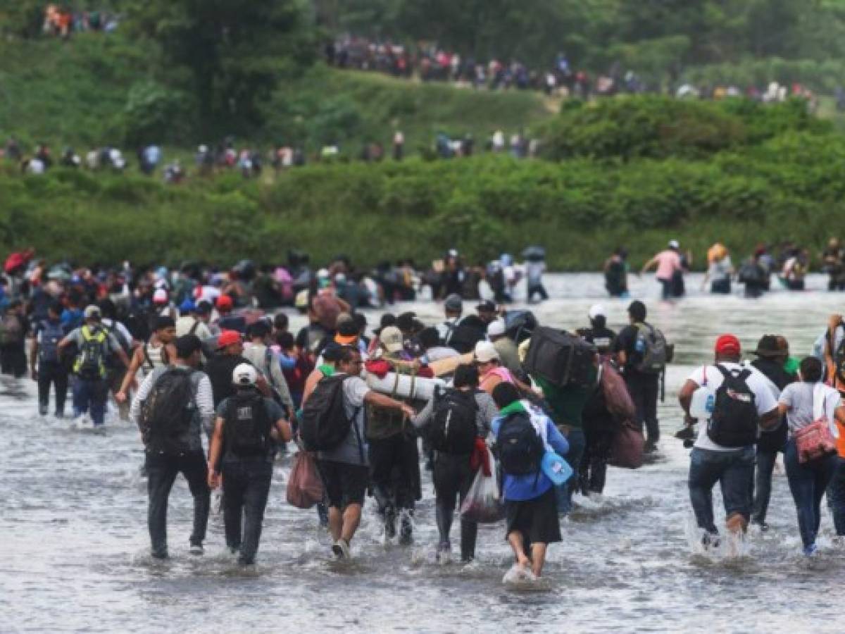México busca dar beneficios migratorios a salvadoreños y hondureños