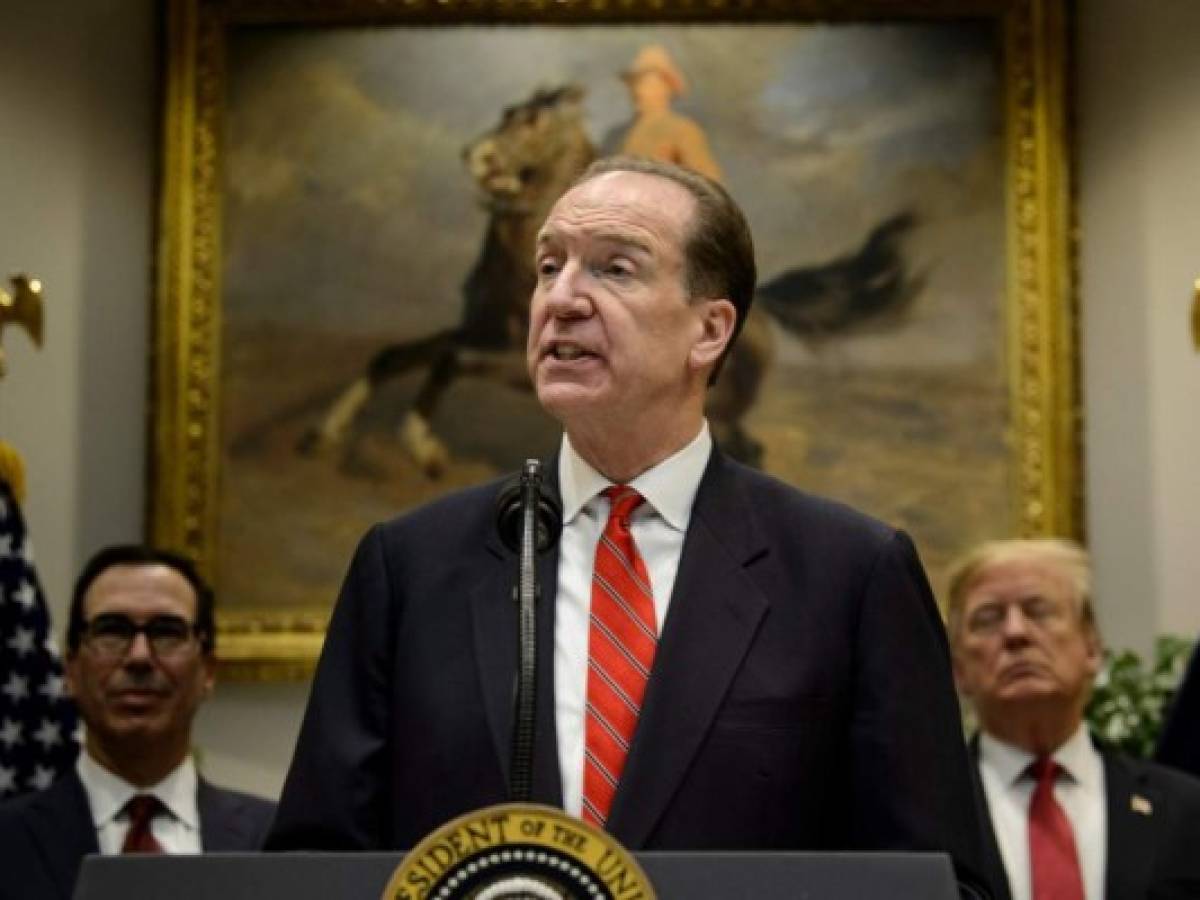 El estadounidense David Malpass fue nombrado presidente del Banco Mundial