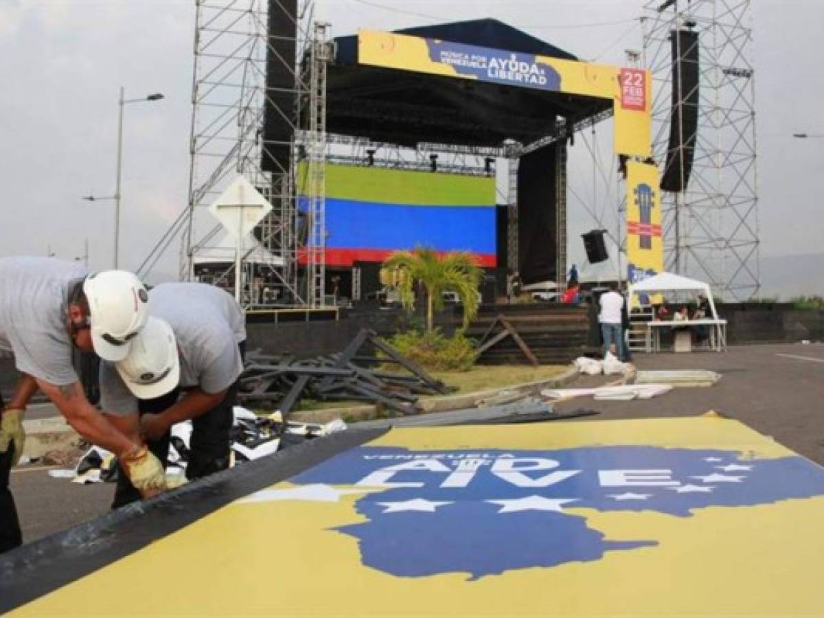 'Venezuela Aid Live' vs. 'Hands off Venezuela': así serán los conciertos que congregarán en la frontera a los partidarios de Guaidó y Maduro