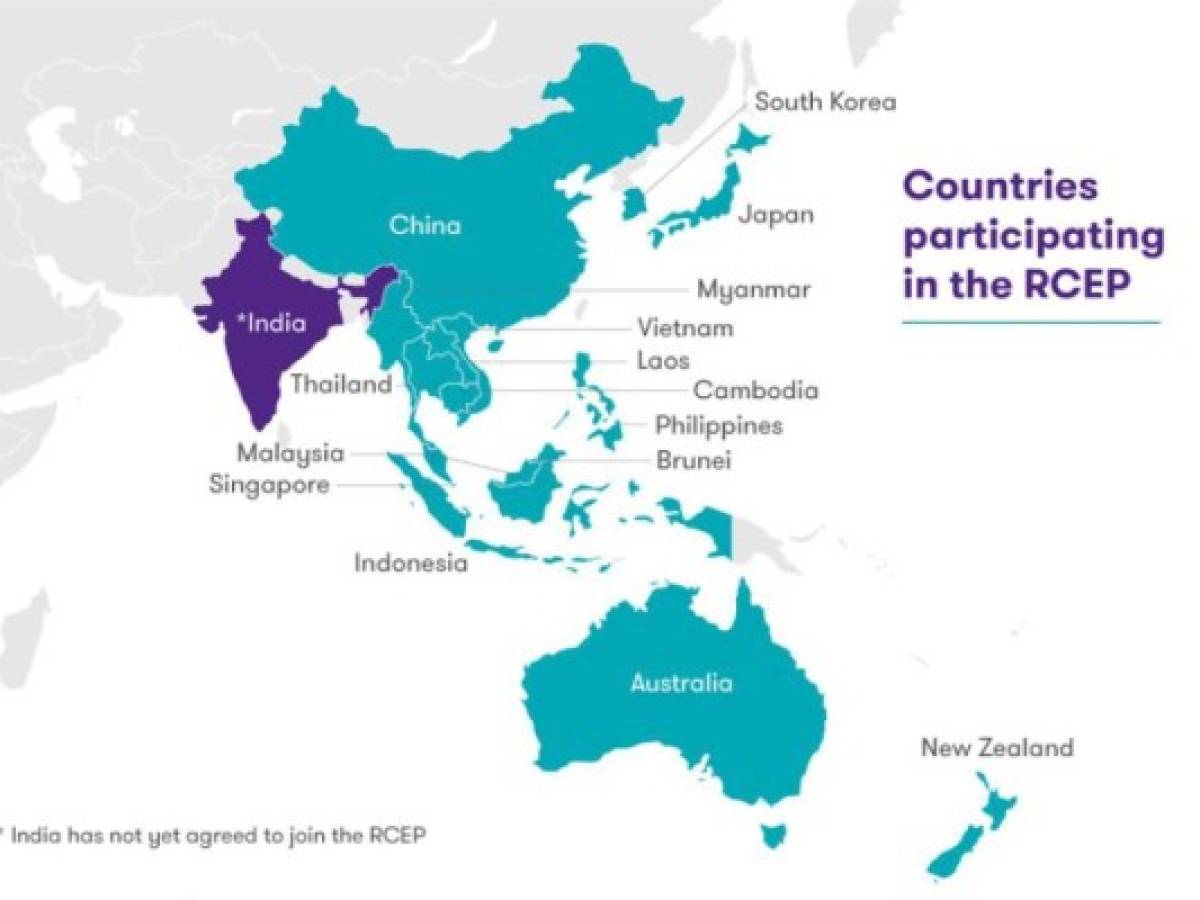 Asia forma el mayor bloque comercial del mundo