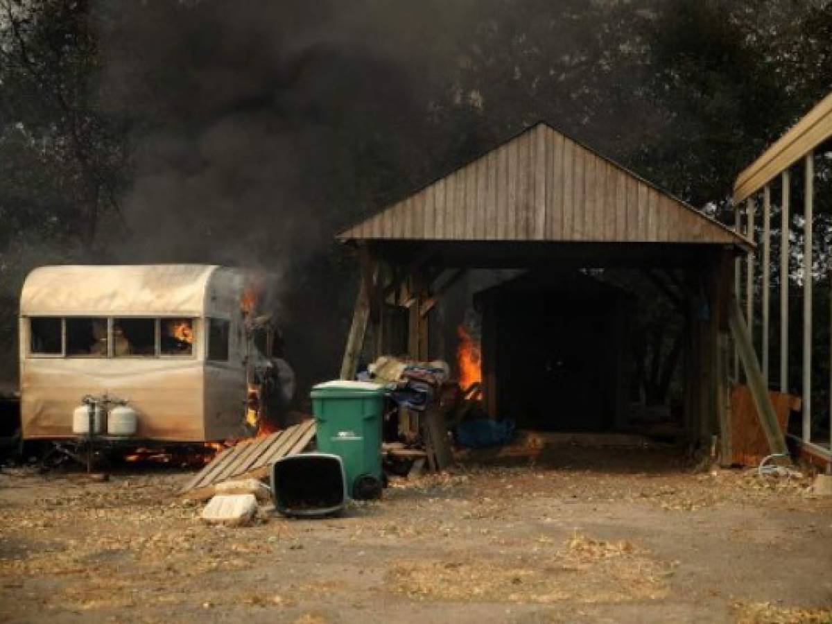 Incendios arrasan la región del vino de California