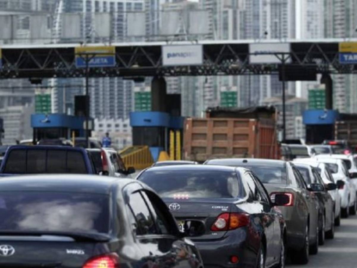 Ingresos por autopistas crecieron 20 % en Panamá