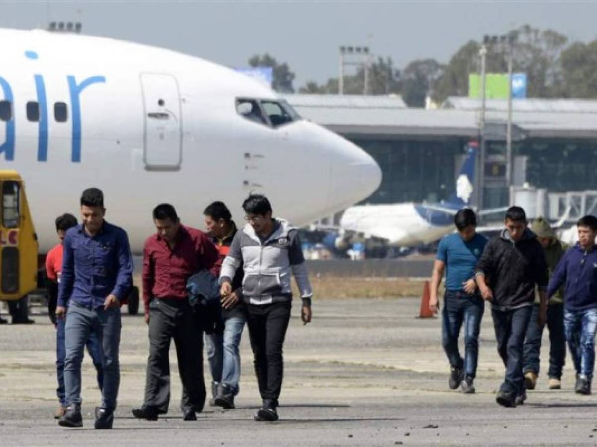 Triángulo Norte de Centroamérica sigue recibiendo migrantes deportados