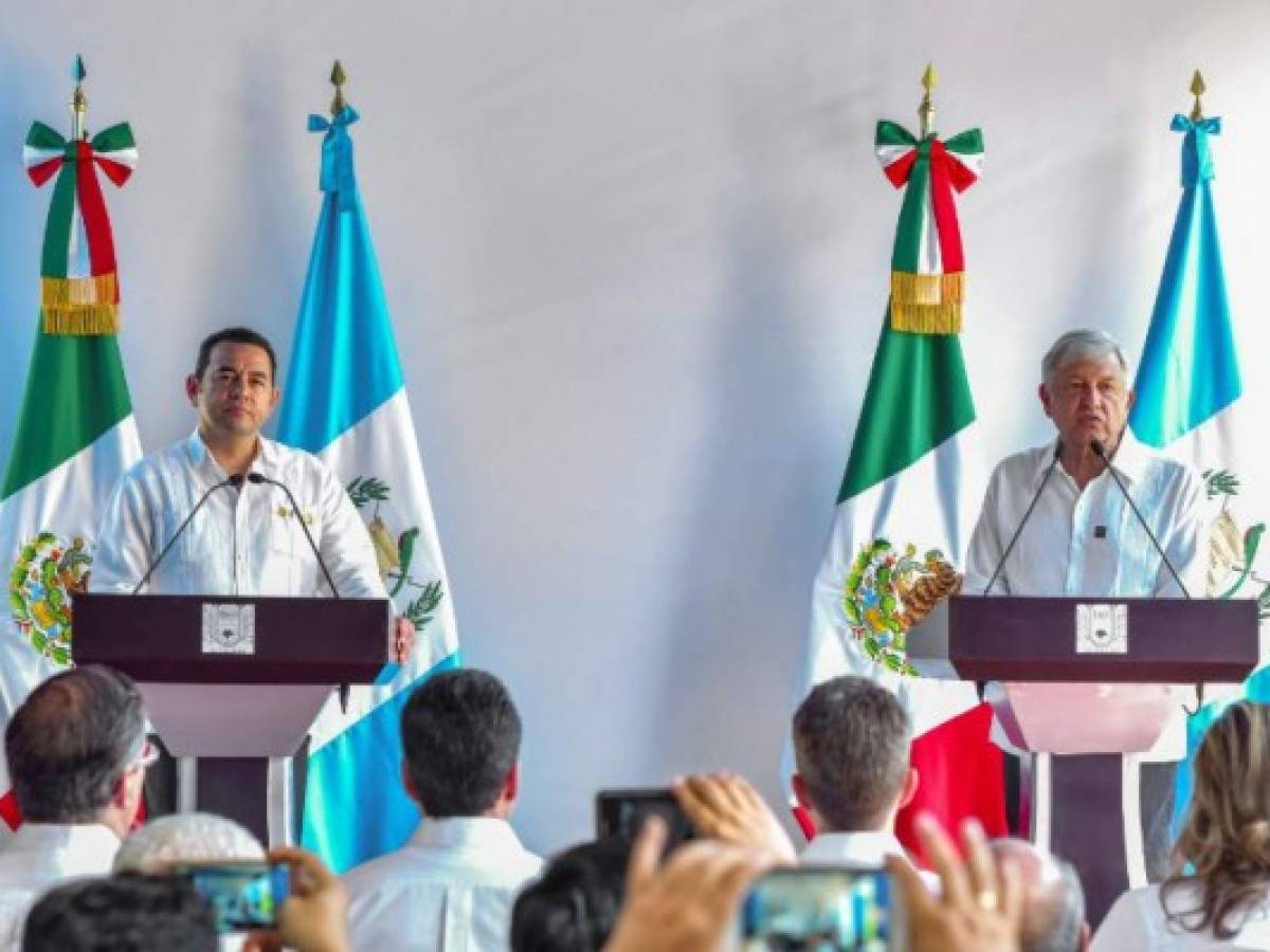 México y Guatemala crearán programa de desarrollo para frenar migración
