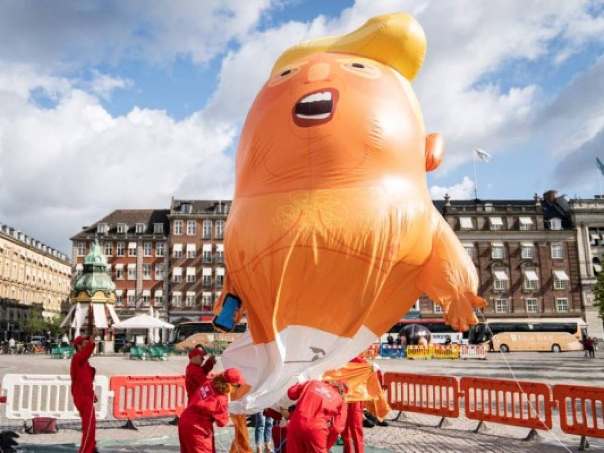 Enorme globo de ‘bebé Trump’ será expuesto en Museo de Londres